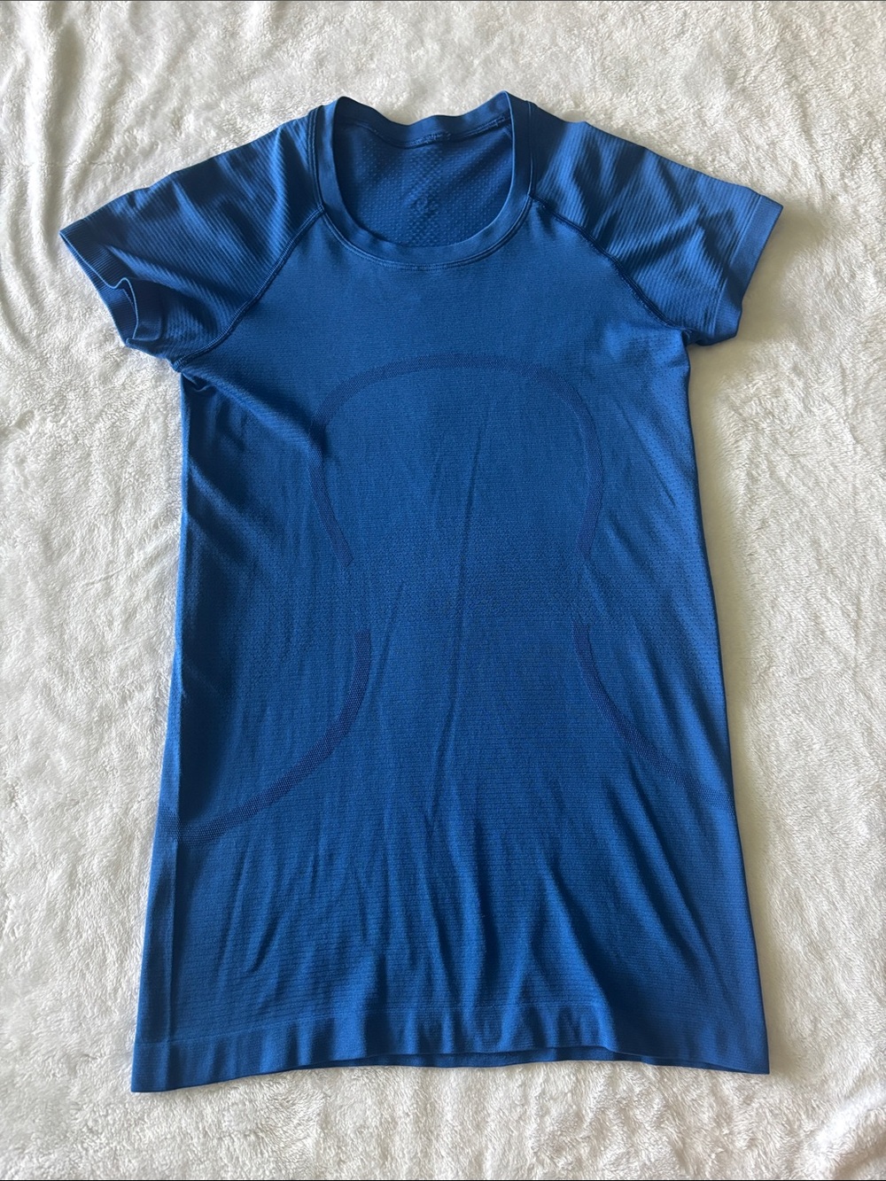 Blue Lululemon swiftly tech (full length)